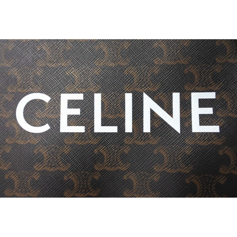 Celine shoulder Triomphe bag canvas Vertical Cabas - Picture 7 of 9